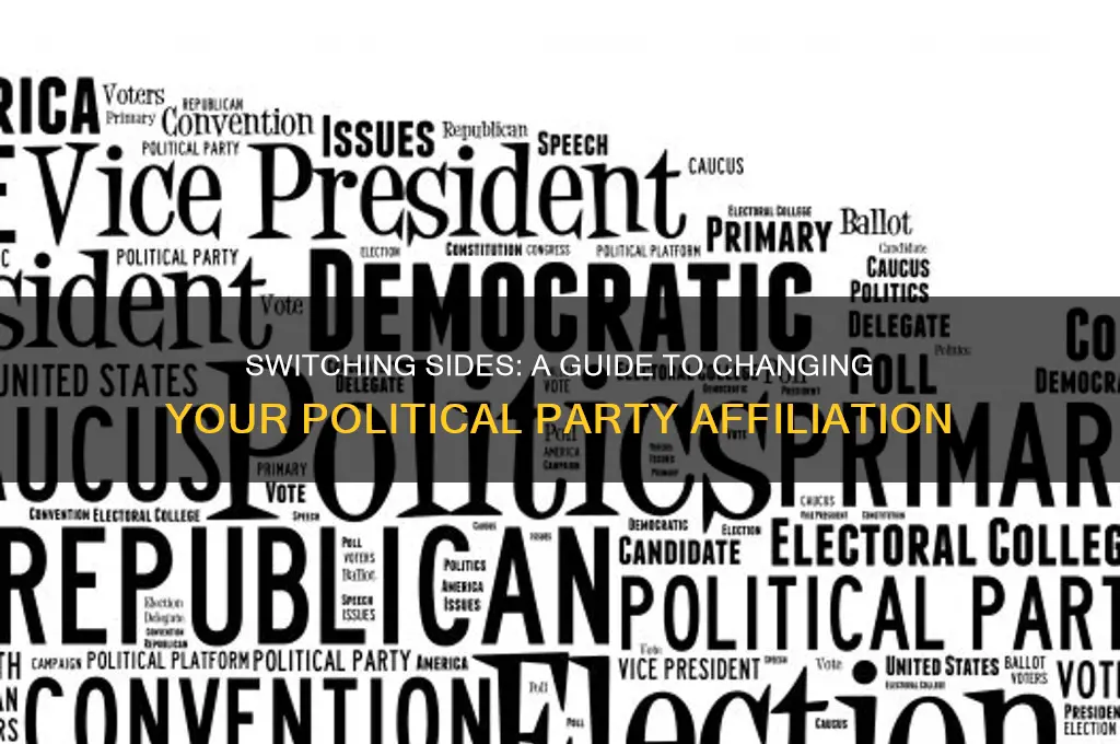 how do you change uour political party