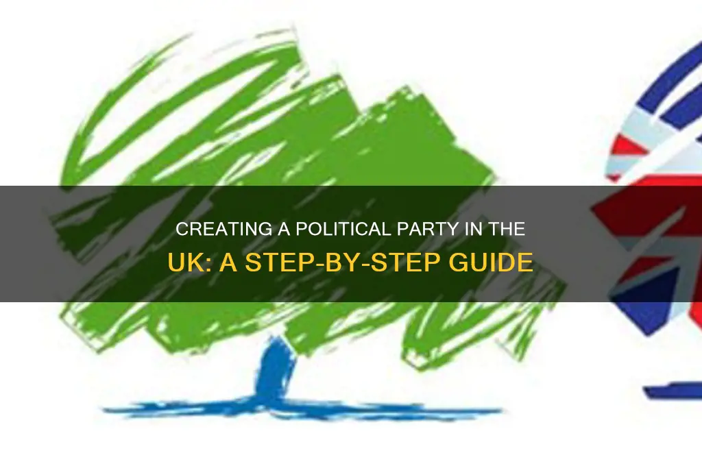 how do you create a political party uk
