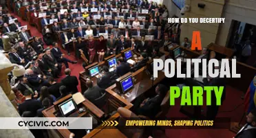 Decertifying a Political Party: Legal Steps and Consequences Explained