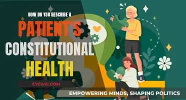 Vital Signs: Understanding a Patient's Constitutional Health