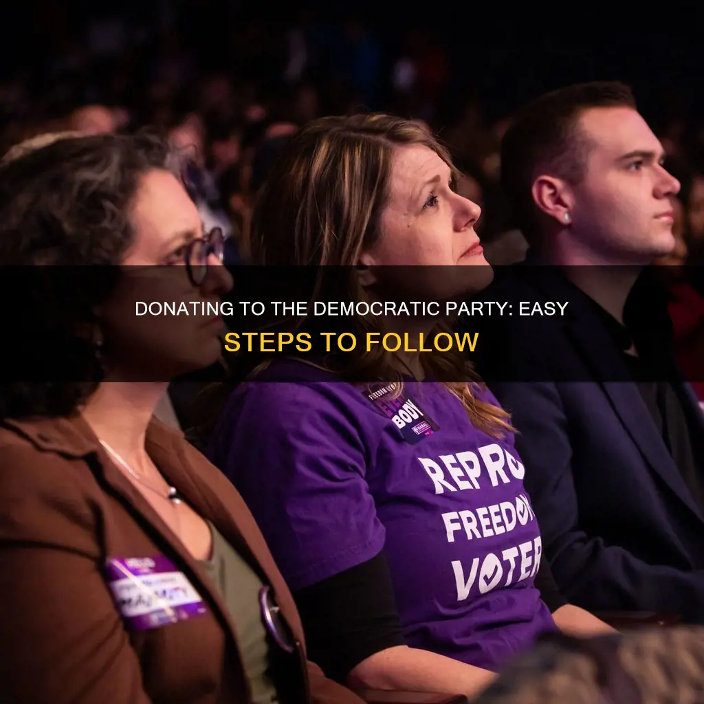 how do you donate to the democratic party