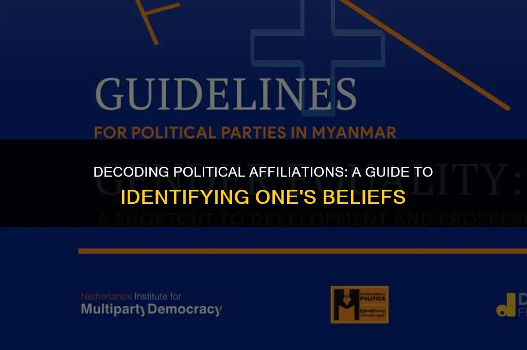 how do you find out ones political affiliation listing