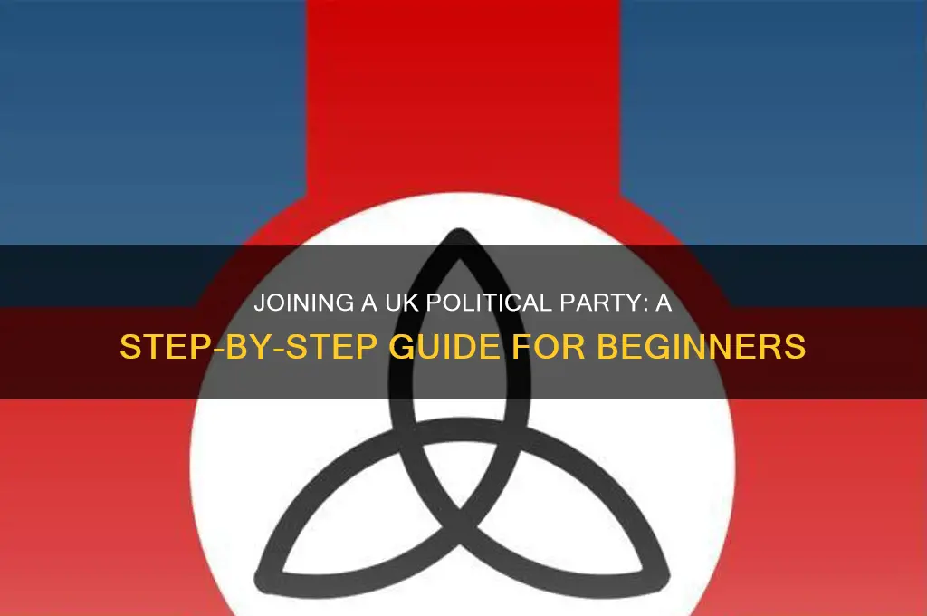 how do you join a political party uk