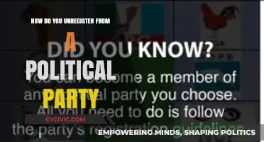 How to Unregister from a Political Party: A Step-by-Step Guide