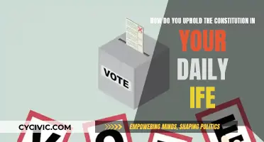 Living the Constitution: Daily Actions, Upholding Our Values