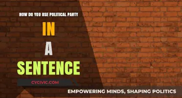 Mastering Political Party Usage: Crafting Clear and Effective Sentences