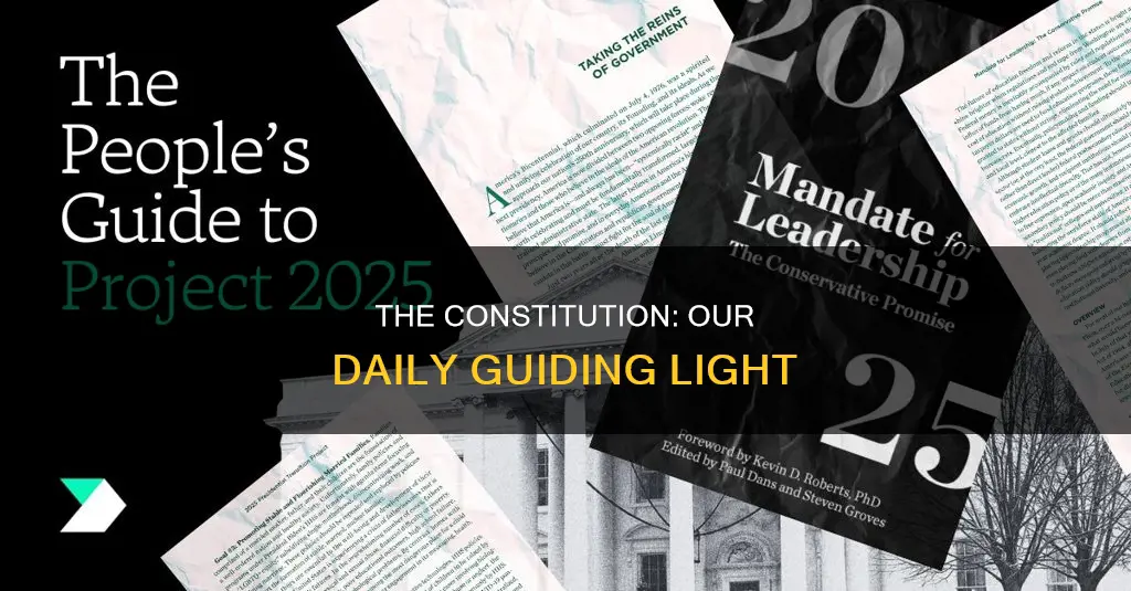 how does a constitution relate to our daily existence
