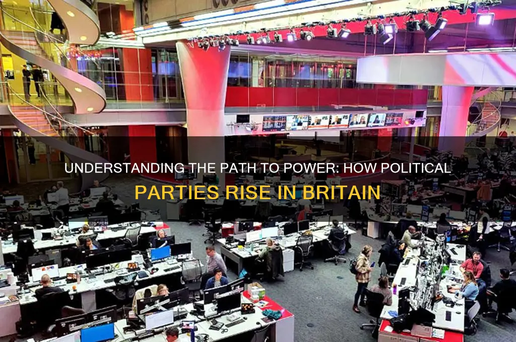 how does a political party gain power in britain