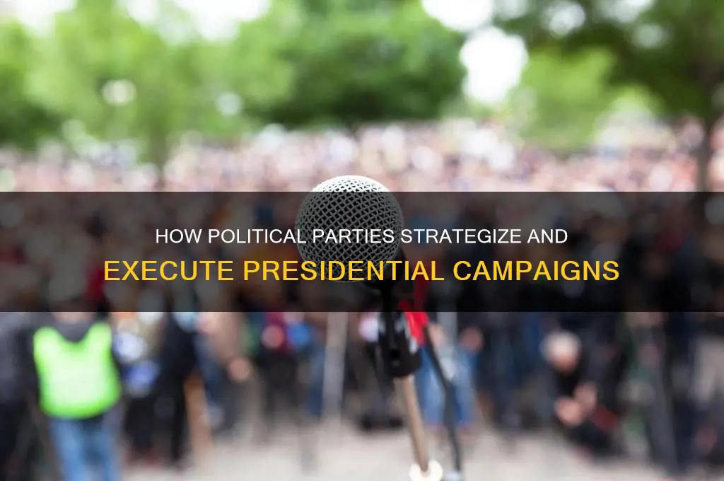 how does a political party run presidency