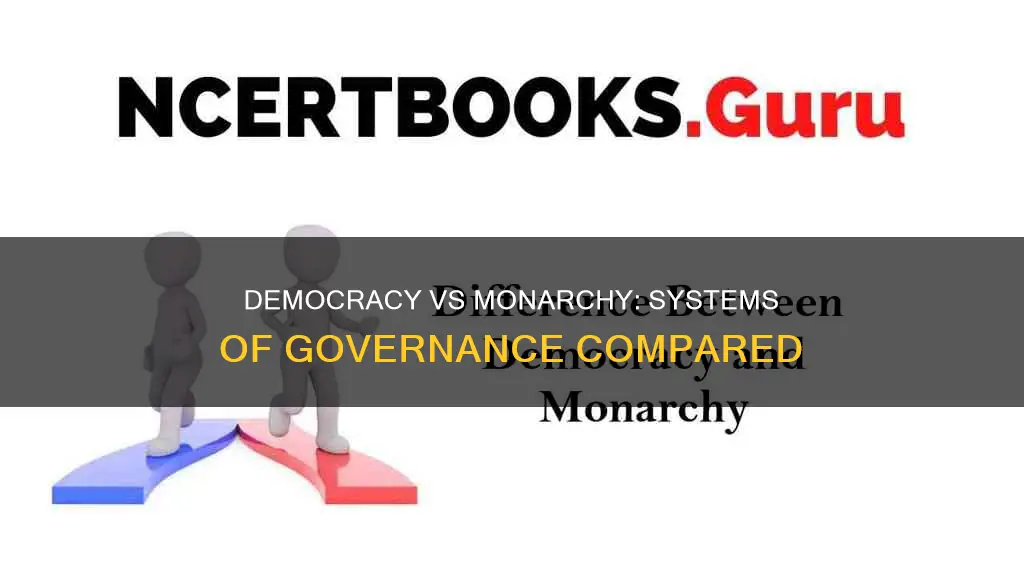 how does a presidential democracy differ from a constitutional monarchy