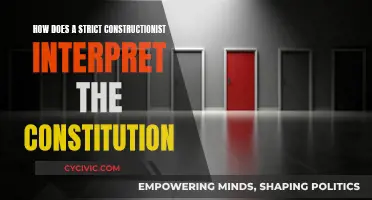 Strict Constructionism: Interpreting the Constitution Literally