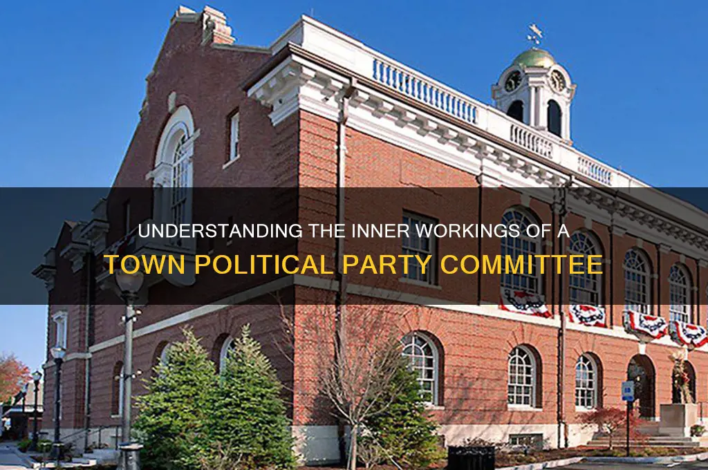 how does a town committee for a political party operate