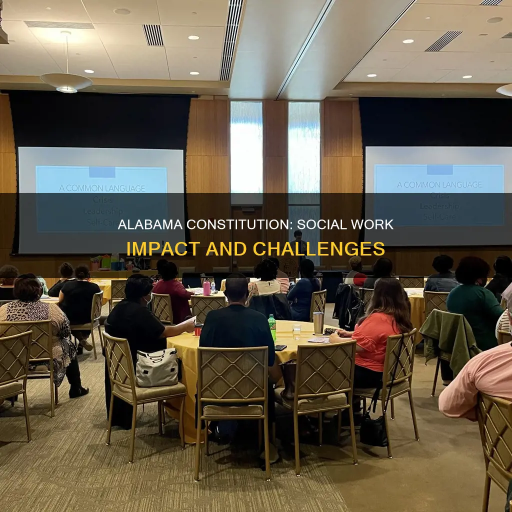 how does alabama constitution 1901 relates to social work