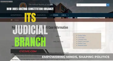 Arizona Constitution: Judicial Branch Organization