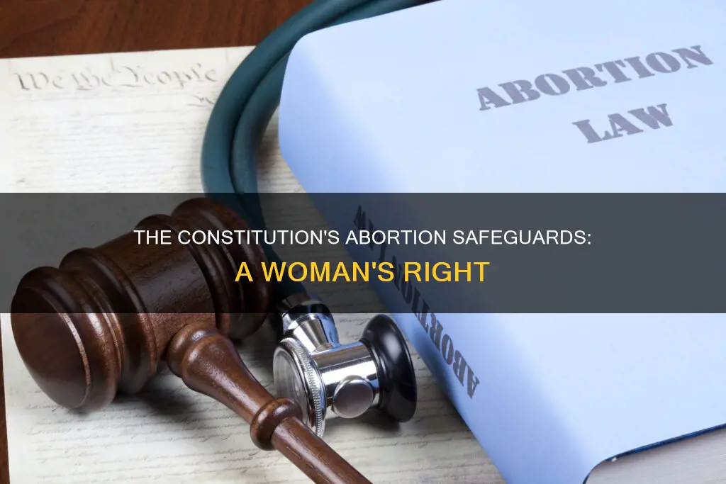 how does constitution protect abortion