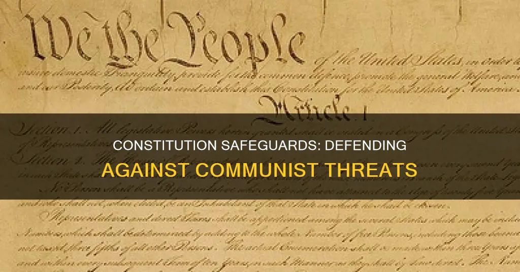 how does constitution protect against communism