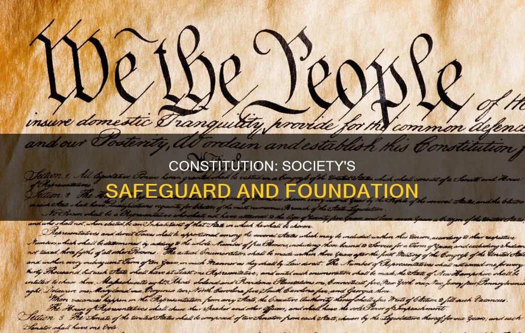 how does constitution protect society