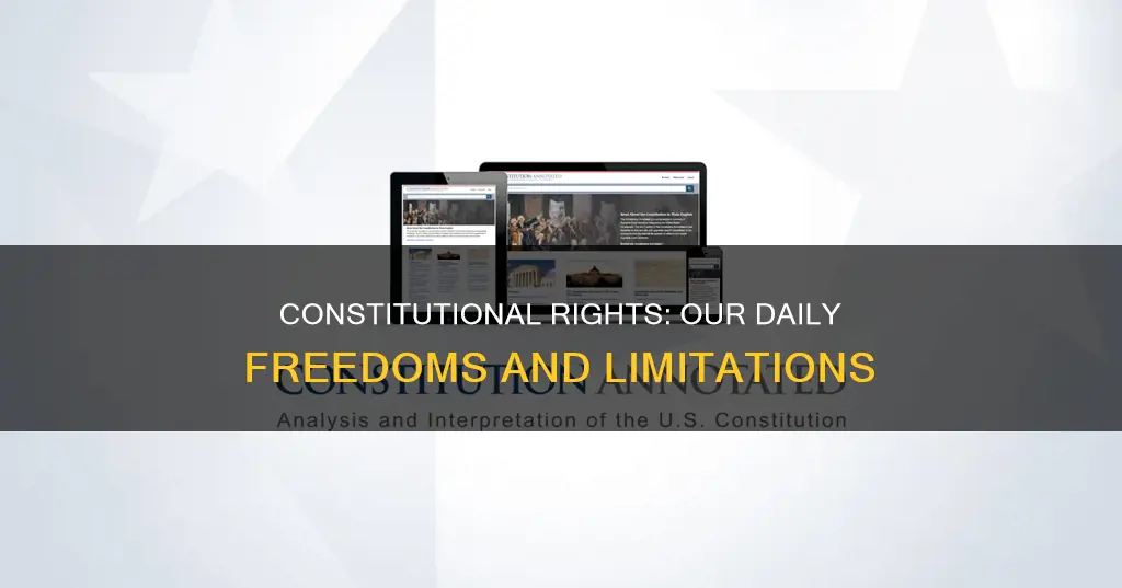 how does constitution relate to our daily existence