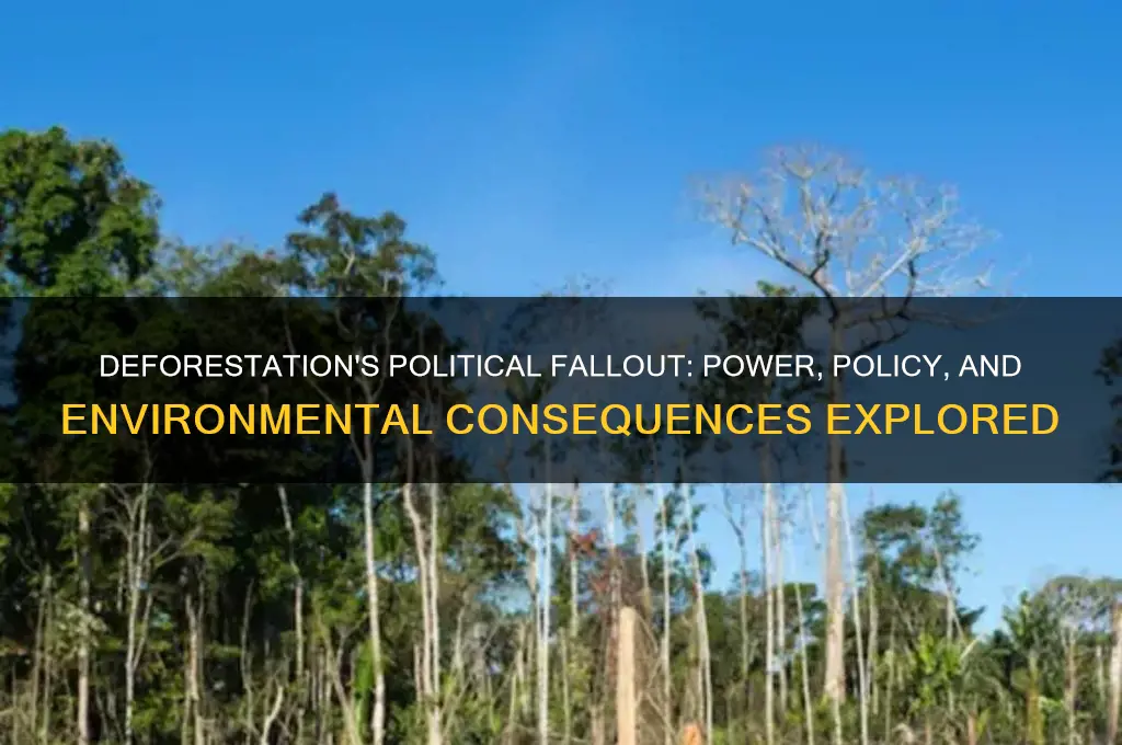 how does deforestation impact politic