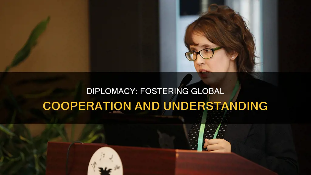 how does diplomacy encourage cooperation among countries