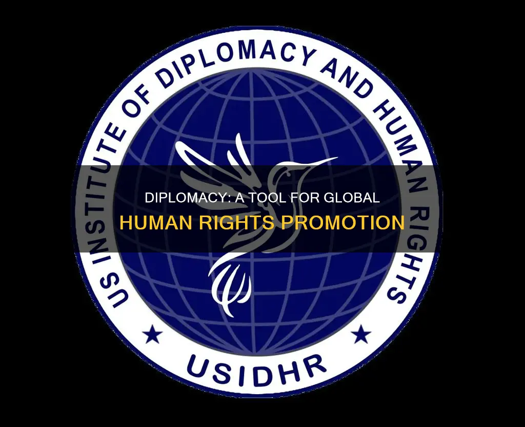 how does diplomacy help promote human rights in other countries