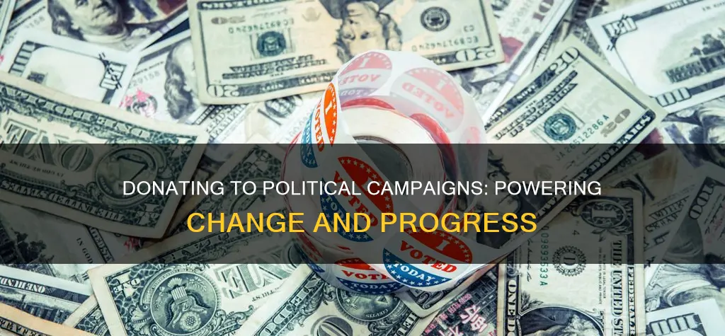 how does donating to a political campaign help