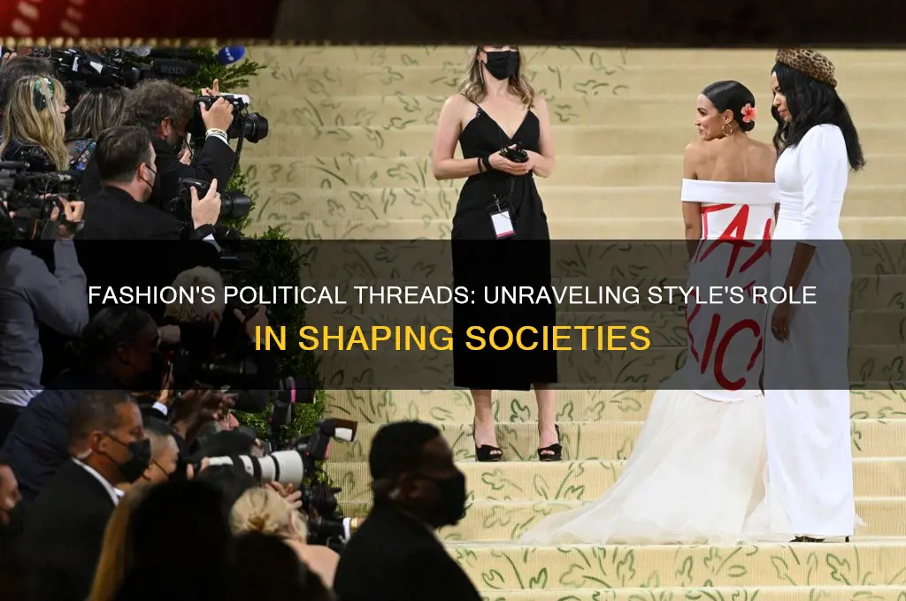 how does fashion reflect politics