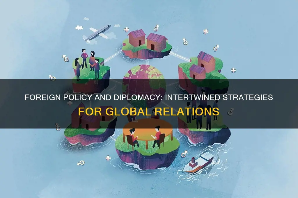 how does foreign policy and diplomacy relate