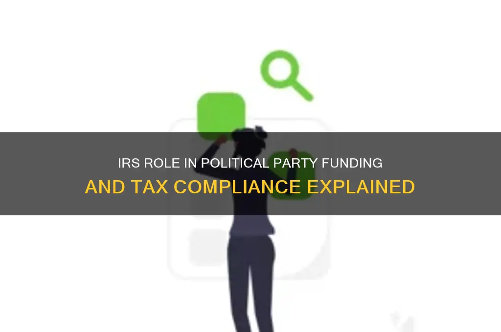 how does irs help political parties