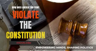 Lincoln's Second Inaugural: A Constitutional Violation?