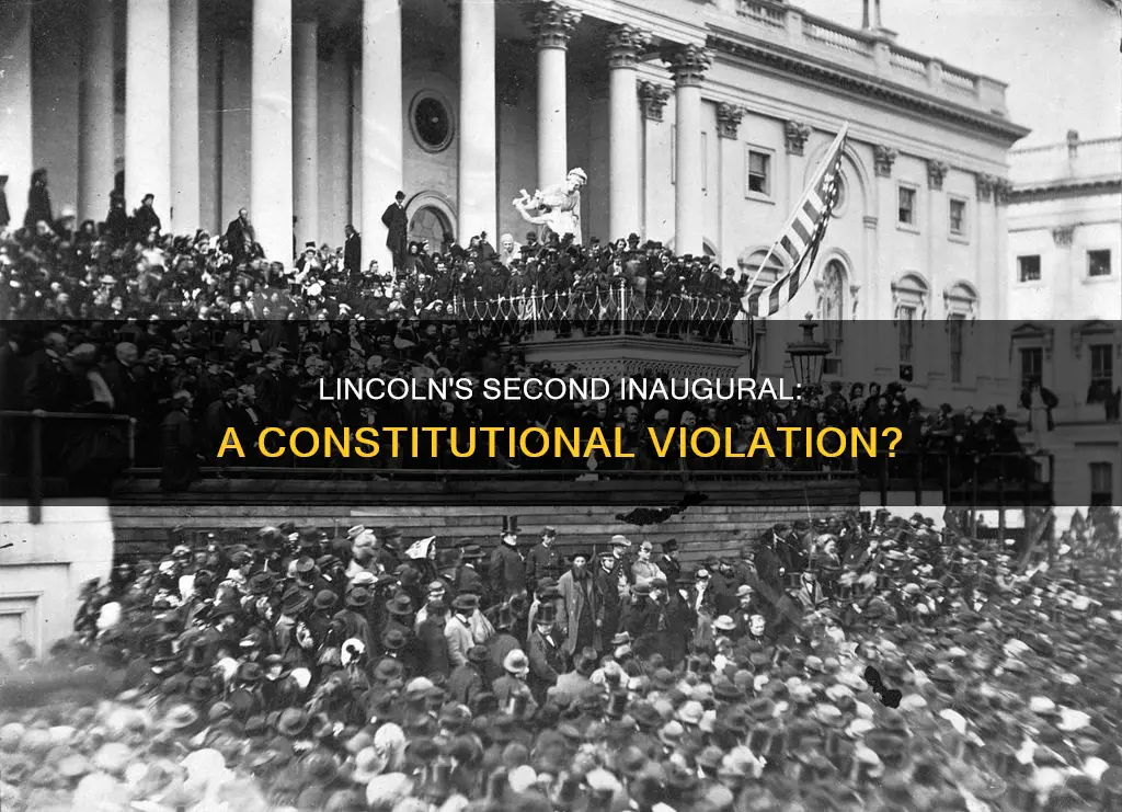 how does lincoln 2nd point violate the constitution