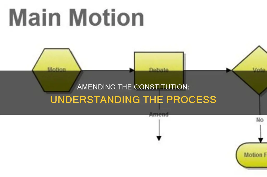 how does our constitution get chenged or amended