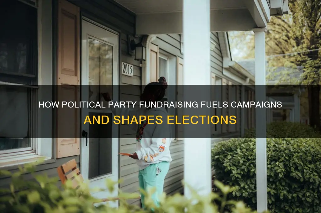 how does political parties fundraising help