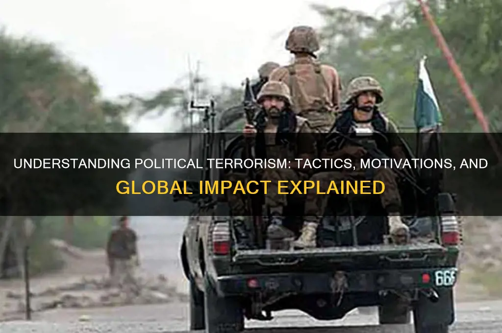 how does political terrorism work