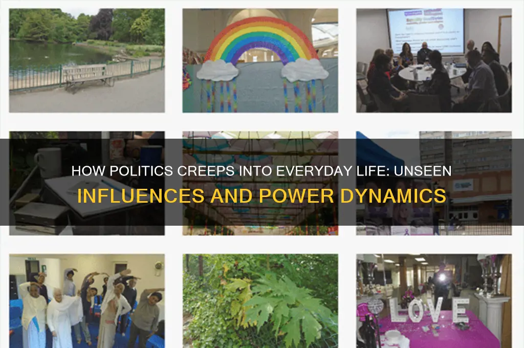 how does politics creep