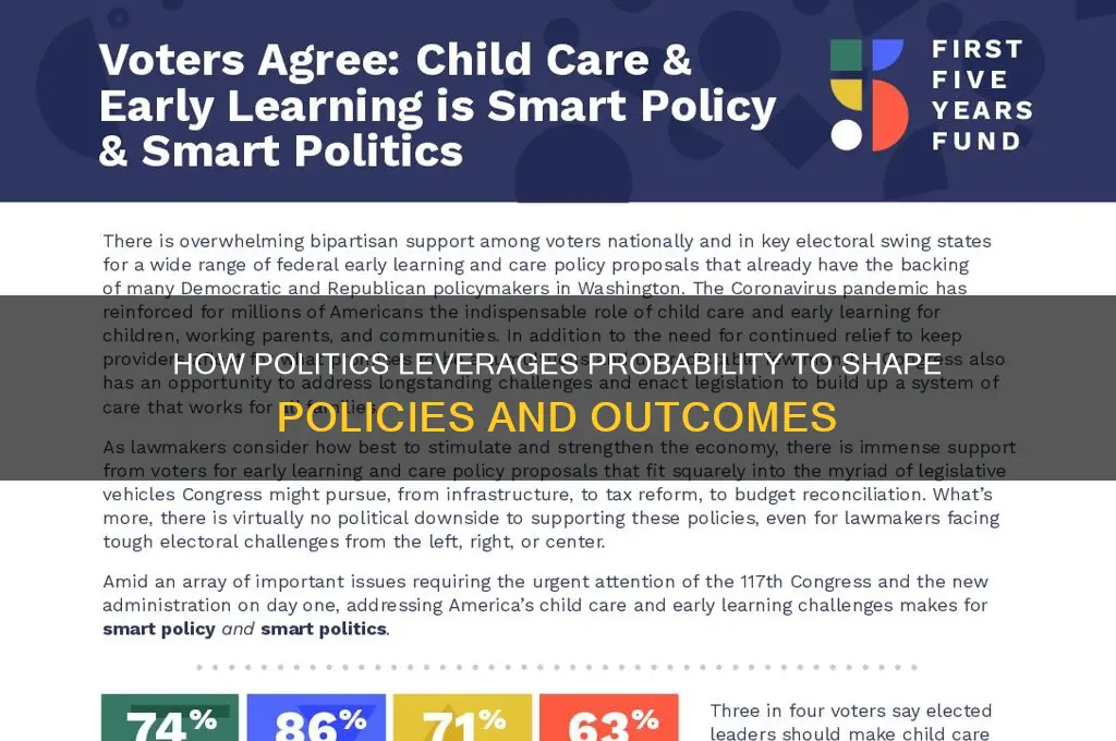 how does politics use probability