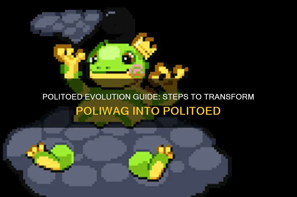 how does politoed evolve