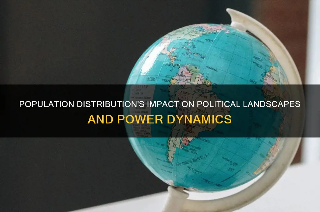 how does population distributionaffect politics