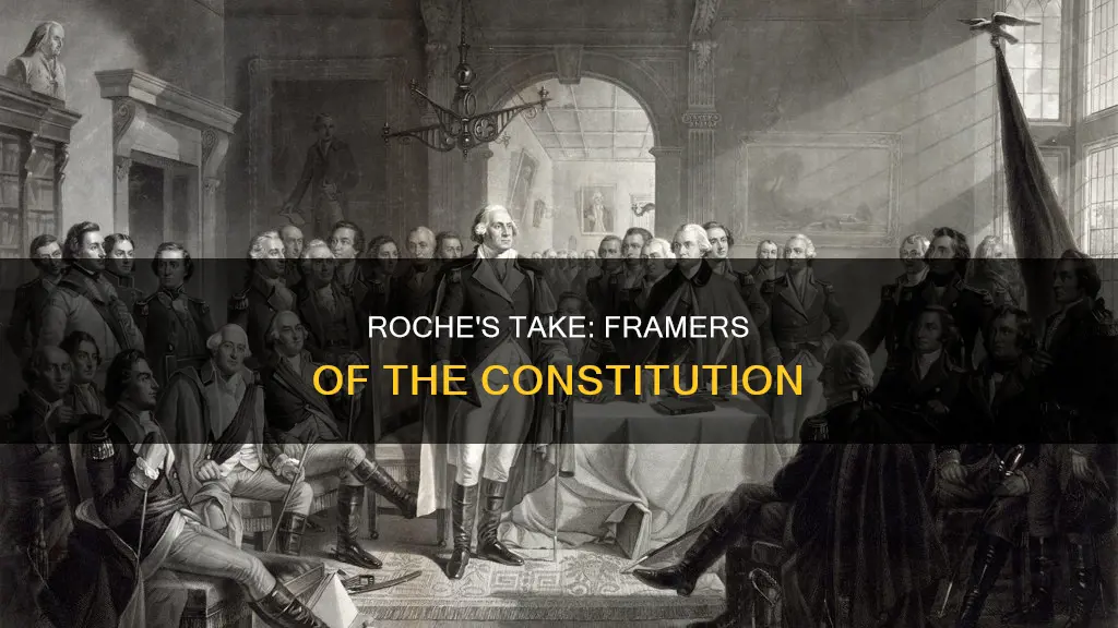 how does roche characterize the framers of the constitution