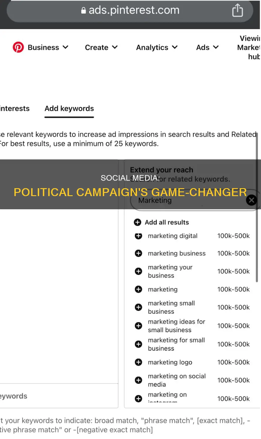 how does social media help political campaigns