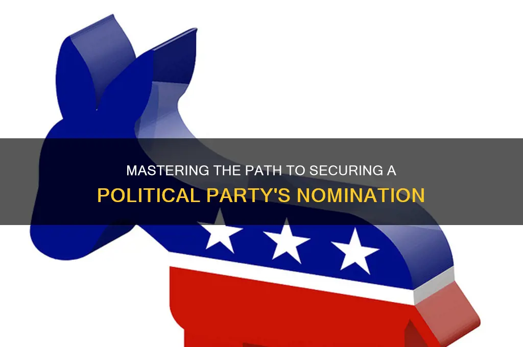 how does someone win a political party