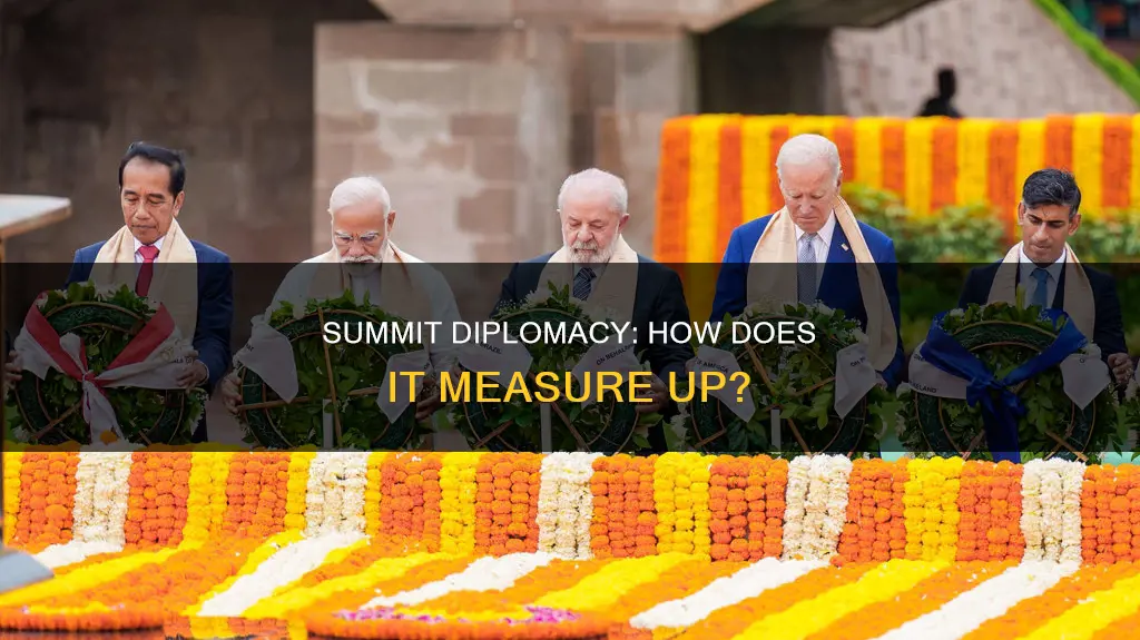how does summut compare to other forms of diplomacy