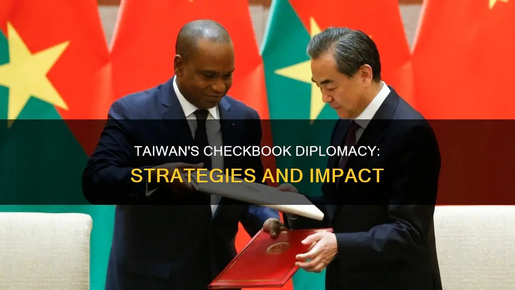 how does taiwan use checkbook diplomacy