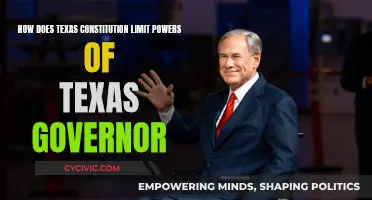 Texas Constitution: Governor's Powers and Limits