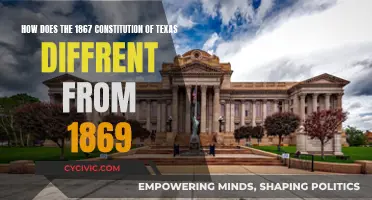 Texas Constitution: 1867 vs 1869 - What Changed?