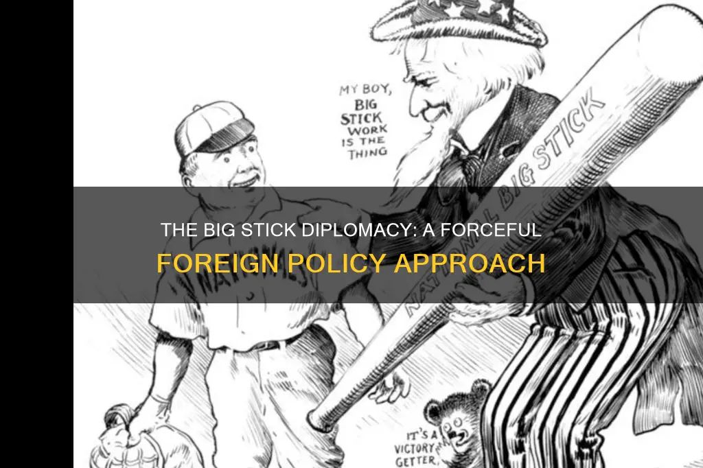 how does the big stick diplomacy work