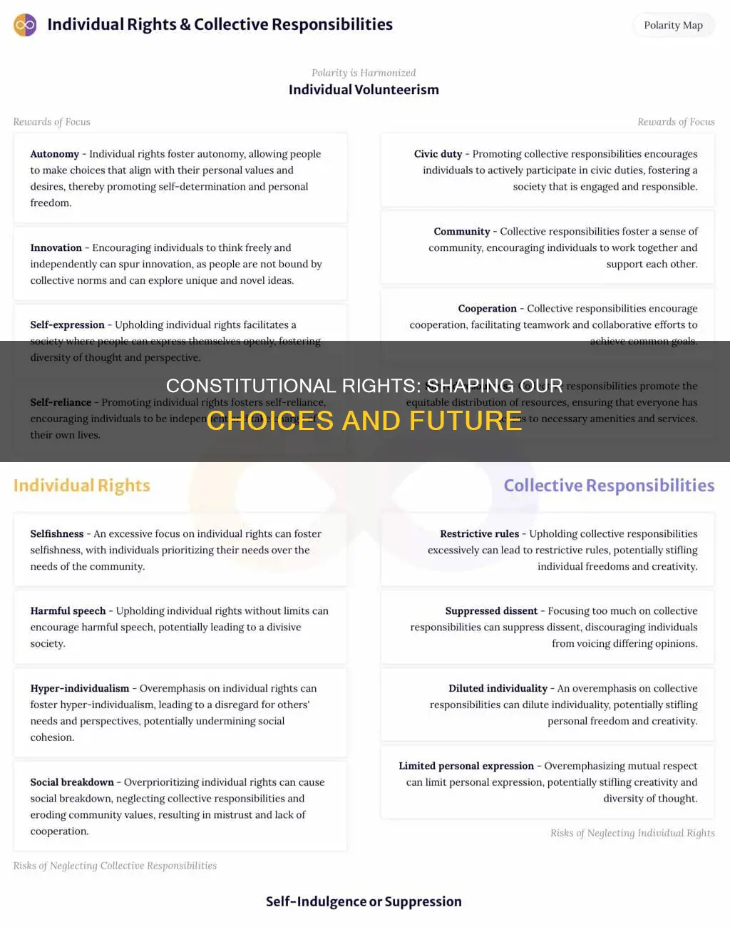 how does the constitution affect the choices you make