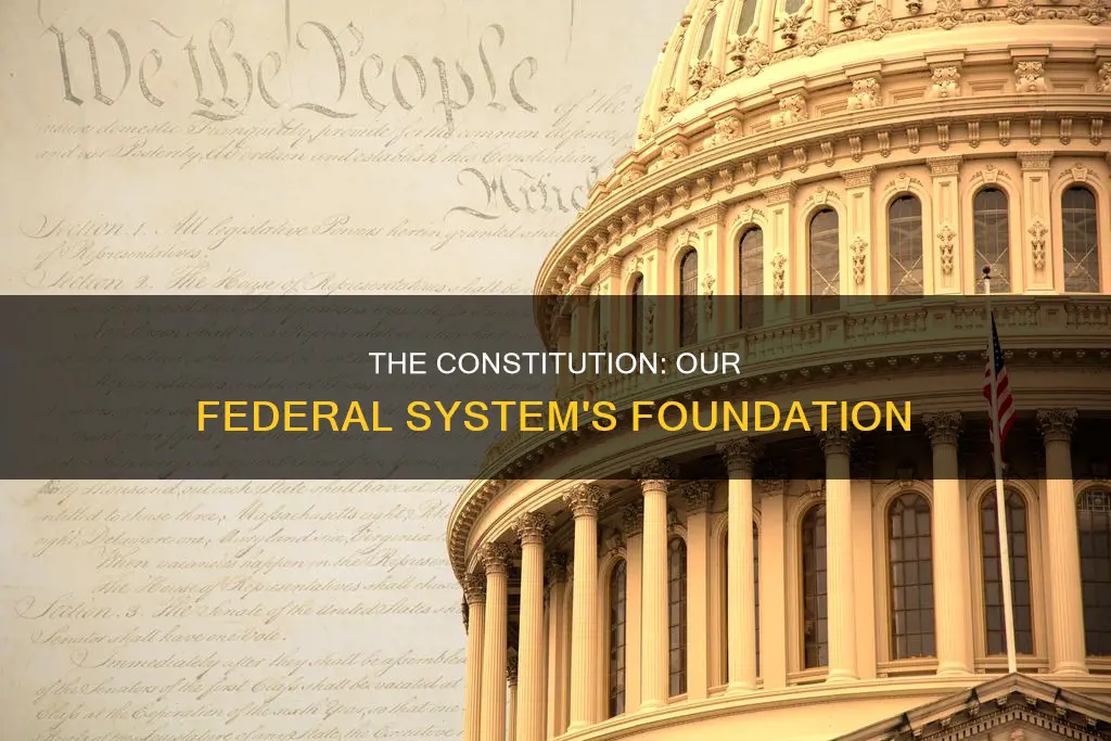 how does the constitution create a federal system