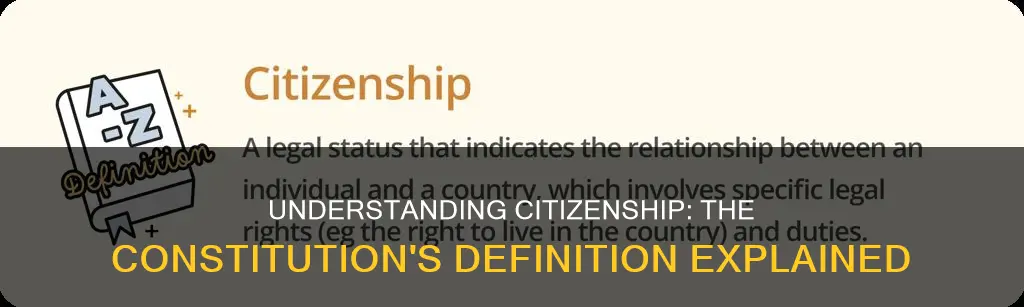 how does the constitution define a natural born citizen