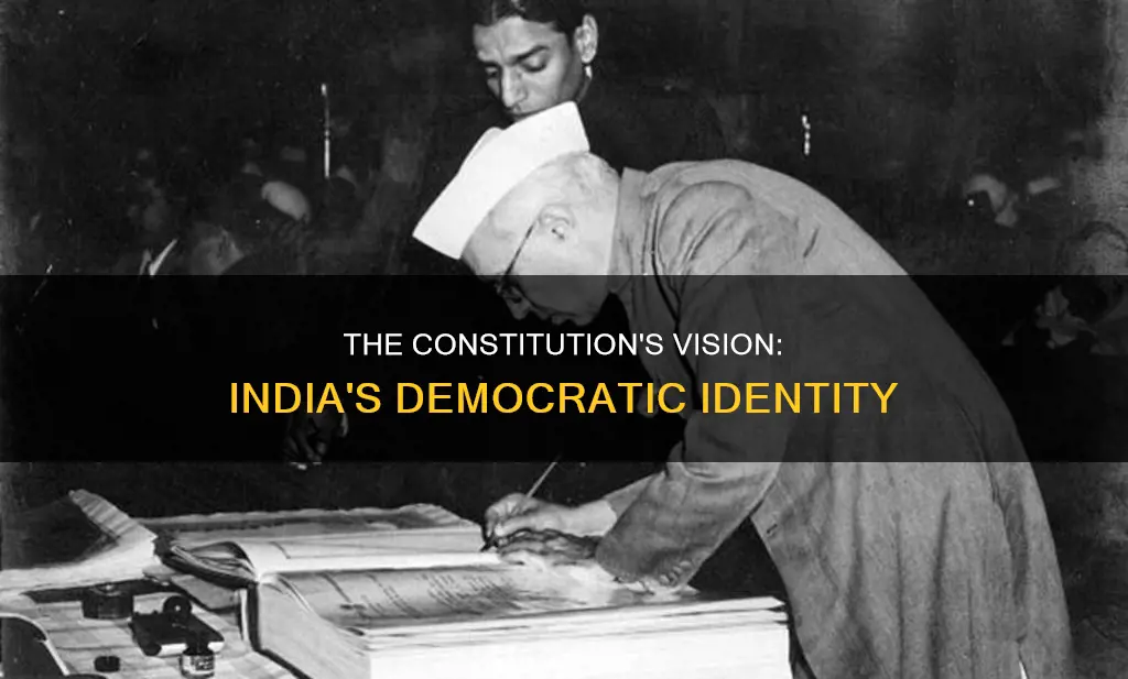 how does the constitution describe india